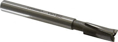 Made in USA - 7/16" Diam, 3/8" Shank, Diam, 3 Flutes, Straight Shank, Interchangeable Pilot Counterbore - Eagle Tool & Supply