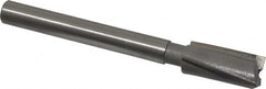 Made in USA - 3/4" Diam, 1/2" Shank, Diam, 3 Flutes, Straight Shank, Interchangeable Pilot Counterbore - Eagle Tool & Supply