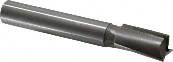 Made in USA - 7/8" Diam, 3/4" Shank, Diam, 3 Flutes, Straight Shank, Interchangeable Pilot Counterbore - Eagle Tool & Supply