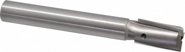 Made in USA - 29/32" Diam, 3/4" Shank, Diam, 3 Flutes, Straight Shank, Interchangeable Pilot Counterbore - Eagle Tool & Supply