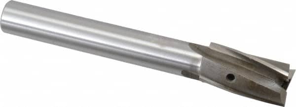 Value Collection - 13/16" Diam, 5/8" Shank, Diam, 3 Flutes, Straight Shank, Interchangeable Pilot Counterbore - Eagle Tool & Supply
