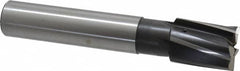 Value Collection - 1-1/2" Diam, 1-1/4" Shank, Diam, 5 Flutes, Straight Shank, Interchangeable Pilot Counterbore - Eagle Tool & Supply
