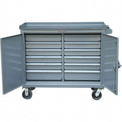Strong Hold - Tool Storage Carts Type: Tool Cart Number of Drawers: 12 - Eagle Tool & Supply