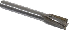 Value Collection - 5/8" Diam, 1/2" Shank, Diam, 4 Flutes, Straight Shank, Interchangeable Pilot Counterbore - Eagle Tool & Supply
