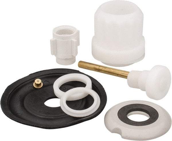 Made in USA - Urinal Flush Valve Repair Kit - For Use With Coyne and Delaney, Contain Relief Valve, Bushing, Auxiliary Valve Seal Retainer with Seal, Diaphragm, Guides, Main Seat, Friction Ring - Eagle Tool & Supply