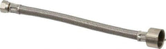 Value Collection - 3/8" Compression Inlet, 7/8" Ballcock Outlet, Stainless Steel Closet Supply Line - Use with Toilets - Eagle Tool & Supply