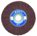 6 x 1 x 1" - 120 Grit - Aluminum Oxide - Non-Woven Flap Wheel - Eagle Tool & Supply