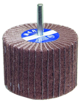 3 x 2 x 1/4" - 120 Grit - Aluminum Oxide - Non-Woven Flap Wheel - Eagle Tool & Supply