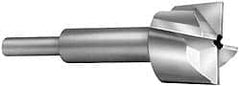 Made in USA - 25/32" Diam, 1/4" Shank, Diam, 4 Flutes, Straight Shank, Interchangeable Pilot Counterbore - Eagle Tool & Supply