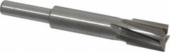 Value Collection - 7/16" Diam, 1/4" Shank, Diam, 4 Flutes, Straight Shank, Interchangeable Pilot Counterbore - Eagle Tool & Supply