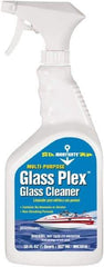 CRC - 32 oz Bottle Mild Glass Cleaner - Use on Glass Surfaces, Plexiglass, Plastics, Acrylic, Fiberglass, Counters, Appliances, Chrome, Stainless Steel, Isinglass - Eagle Tool & Supply