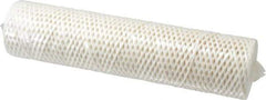 Parker - 2-1/2" OD, 25µ, Rayon String-Wound Cartridge Filter - 10" Long - Eagle Tool & Supply