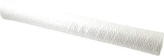 Parker - 2-1/2" OD, 5µ, Polyester String-Wound Cartridge Filter - 20" Long - Eagle Tool & Supply