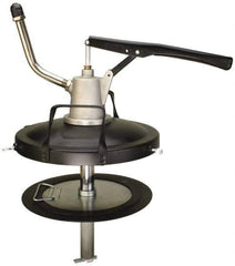 PRO-LUBE - Grease Lubrication 54 Gal/Stroke Flow Aluminum & Steel Lever Hand Pump - For 25 to 50 Lb & 5 Gal Container - Eagle Tool & Supply