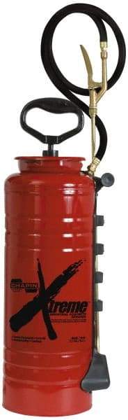 Chapin - 3.5 Gal Chemical Safe Garden Hand Sprayer - Coated Steel Tank, Wide Mouth, Reinforced Hose, For Concrete Applications - Eagle Tool & Supply