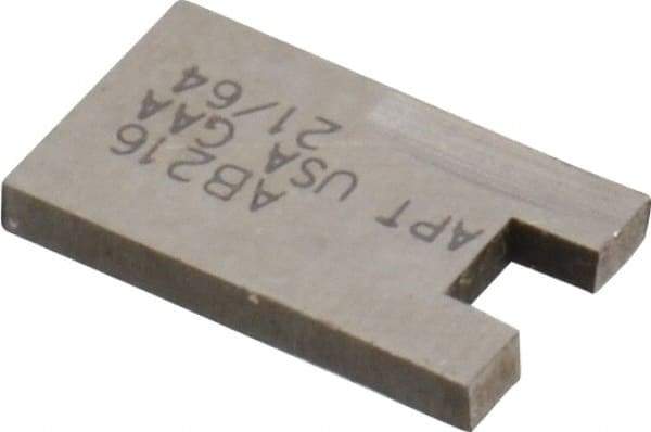 APT - 21/64" Cutting Diam, 1/16" Thick Blade, #10 Fastener Compatibility, Forward Cutting, Blade Type Counterbore Blade - High Speed Steel, Socket Head Cap Screw Compatible - Eagle Tool & Supply