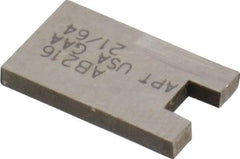 APT - 21/64" Cutting Diam, 1/16" Thick Blade, #10 Fastener Compatibility, Forward Cutting, Blade Type Counterbore Blade - High Speed Steel, Socket Head Cap Screw Compatible - Eagle Tool & Supply