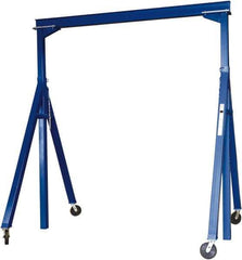 Vestil - 6,000 Lb Load Capacity, Steel Gantry Crane - 20' Span - Eagle Tool & Supply