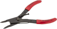 Rotor Clip - DHO Internal Retaining Ring Pliers - 5-1/2" OAL - Eagle Tool & Supply