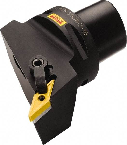 Sandvik Coromant - Right Hand Cut, Size C4, VNMG 332 Insert Compatiblity, Modular Turning & Profiling Cutting Unit Head - 27mm Ctr to Cutting Edge, 50mm Head Length, Through Coolant, Series T-Max P - Eagle Tool & Supply