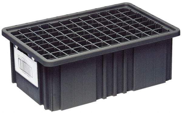 Quantum Storage - 8" Wide x 5" High, Clear Bin Label Holder - Use with Quantum Storage Systems - DG 92080CON, DG 93080CON, DG 93120CON - Eagle Tool & Supply