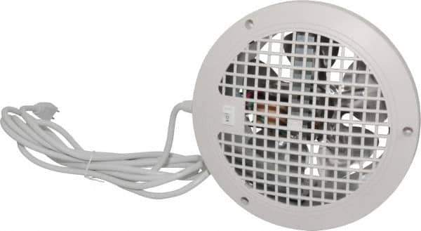 Suncourt - 7" Blade, 1/20 hp, 200 Max CFM, Thru Wall Fan - 0.75 Amps, 120 Volts, 1 Speed - Eagle Tool & Supply