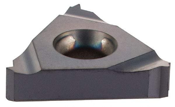 Iscar - 16ER External Right Hand 24 UN Laydown Threading Insert - Grade IC908, TiAlN Coated Carbide, 9.53mm Inscribed Circle - Eagle Tool & Supply