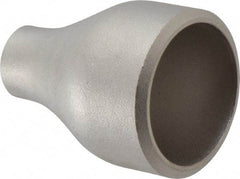 Merit Brass - 1-1/2 x 1/2" Grade 304L Stainless Steel Pipe Concentric Reducer - Butt Weld x Butt Weld End Connections - Eagle Tool & Supply