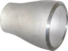 Merit Brass - 2-1/2 x 1-1/2" Grade 304L Stainless Steel Pipe Concentric Reducer - Butt Weld x Butt Weld End Connections - Eagle Tool & Supply
