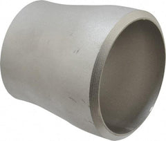 Merit Brass - 3 x 2-1/2" Grade 304L Stainless Steel Pipe Concentric Reducer - Butt Weld x Butt Weld End Connections - Eagle Tool & Supply
