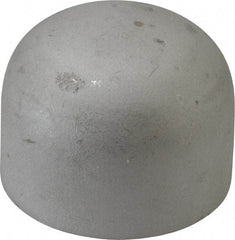Merit Brass - 1-1/2" Grade 304L Stainless Steel Pipe End Cap - Butt Weld End Connections - Eagle Tool & Supply