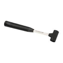 NUPLA - 1/2 Lb Composite Nonsparking Split Head Hammer without Faces - 1" Face Diam, 11" Fiberglass Handle - Eagle Tool & Supply