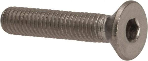 Value Collection - #10-32 UNF Hex Socket Drive, 82° Flat Screw - Grade 316 Stainless Steel, 1" OAL - Eagle Tool & Supply