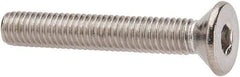 Value Collection - #10-32 UNF Hex Socket Drive, 82° Flat Screw - Grade 316 Stainless Steel, 1-1/4" OAL - Eagle Tool & Supply
