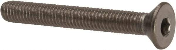 Value Collection - #10-32 UNF Hex Socket Drive, 82° Flat Screw - Grade 316 Stainless Steel, 1-1/2" OAL - Eagle Tool & Supply