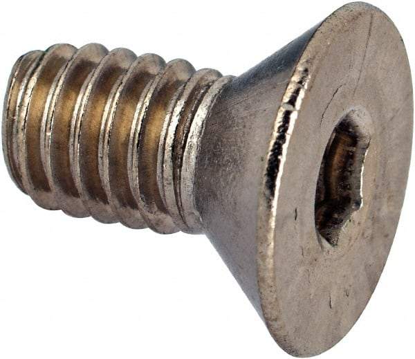 Value Collection - 5/16-18 UNC Hex Socket Drive, 82° Flat Screw - Grade 316 Stainless Steel, 5/8" OAL - Eagle Tool & Supply