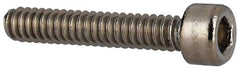 Value Collection - #4-40 UNC Hex Socket Drive, Socket Cap Screw - Grade 316 Stainless Steel, 5/8" Length Under Head - Eagle Tool & Supply