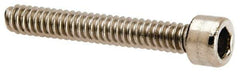 Value Collection - #4-40 UNC Hex Socket Drive, Socket Cap Screw - Grade 316 Stainless Steel, 3/4" Length Under Head - Eagle Tool & Supply