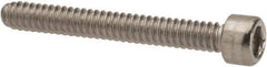 Value Collection - #4-40 UNC Hex Socket Drive, Socket Cap Screw - Grade 316 Stainless Steel, 7/8" Length Under Head - Eagle Tool & Supply