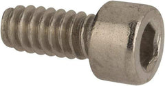 Value Collection - #6-32 UNC Hex Socket Drive, Socket Cap Screw - Grade 316 Stainless Steel, 5/16" Length Under Head - Eagle Tool & Supply