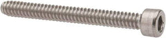 Value Collection - #6-32 UNC Hex Socket Drive, Socket Cap Screw - Grade 316 Stainless Steel, 1-1/4" Length Under Head - Eagle Tool & Supply