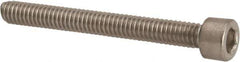 Value Collection - #8-32 UNC Hex Socket Drive, Socket Cap Screw - Grade 316 Stainless Steel, 1-1/2" Length Under Head - Eagle Tool & Supply