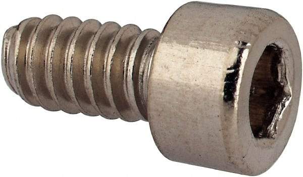 Value Collection - #10-24 UNC Hex Socket Drive, Socket Cap Screw - Grade 316 Stainless Steel, 3/8" Length Under Head - Eagle Tool & Supply