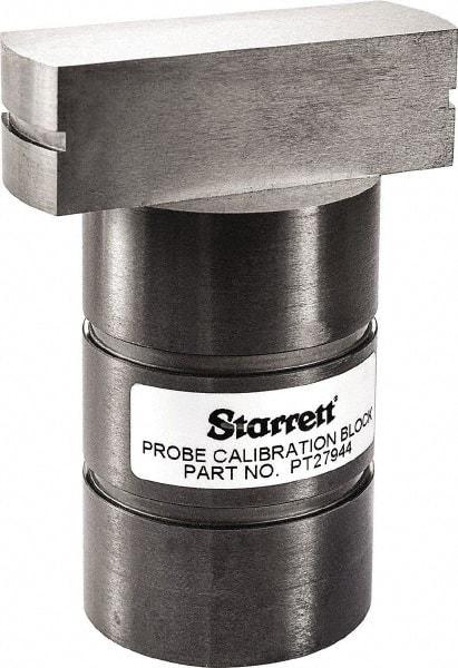 Starrett - Height Gage Probe Calibration Block - For Use with Altissimo Electronic Height Gages - Eagle Tool & Supply
