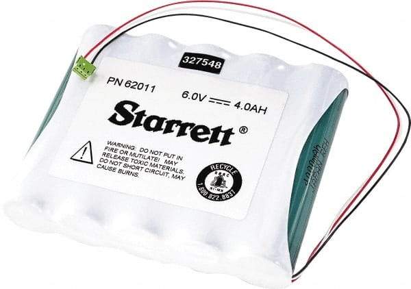 Starrett - Height Gage NiMH Battery - For Use with Altissimo Electronic Height Gages - Eagle Tool & Supply