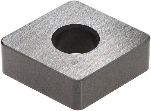 Iscar - CNGA433 T Grade IN22 Ceramic Turning Insert - Uncoated, 80° Diamond, 1/2" Inscr Circle, 3/16" Thick, 3/64" Corner Radius - Eagle Tool & Supply