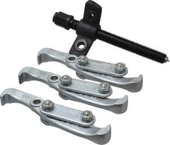 Value Collection - 2" to 4" Spread, 5 Ton Capacity, Gear Puller - 70mm Reach, For Bearings, Gears & Pulleys - Eagle Tool & Supply