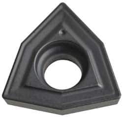 Komet - WOEX06T304 01 Grade K10 Carbide Indexable Drill Insert - Uncoated, Trigon, 10mm Inscribed Circle - Eagle Tool & Supply