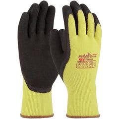 09-K1350/XXL Gloves w/Kevlar Brand - PowerGrab KEV Thermo - Kevlar/Acrylic Shell - Latex MicroFinish Grip - A3 - Eagle Tool & Supply