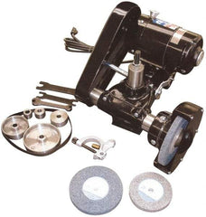 Dumore - Interchangeable, Internal and External Spindle, Tool Post Grinder - 1/2, 1/2 hp, 120 Volts, 1-7/8 Inch Spindle Hole Diameter - Eagle Tool & Supply